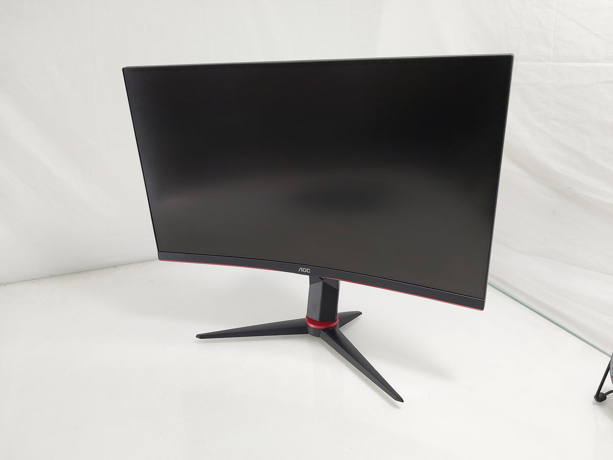 AOC C27G2ZU/BK 27in FHD 240Hz 0.5ms Curved Gaming Monitor HDMI DP Stand PSU