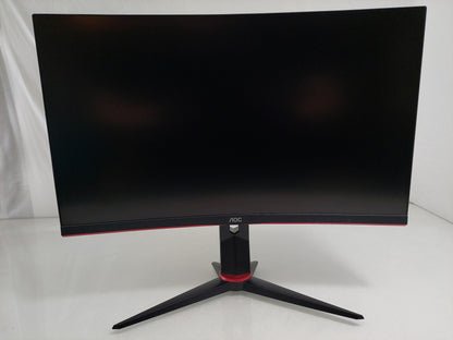 AOC C27G2ZU/BK 27in FHD 240Hz 0.5ms Curved Gaming Monitor HDMI DP Stand PSU