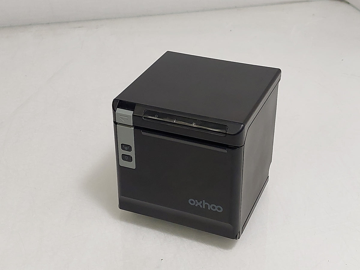 Oxhoo TP85 80mm Thermal POS Receipt Printer USB Serial Ethernet PSU Tested