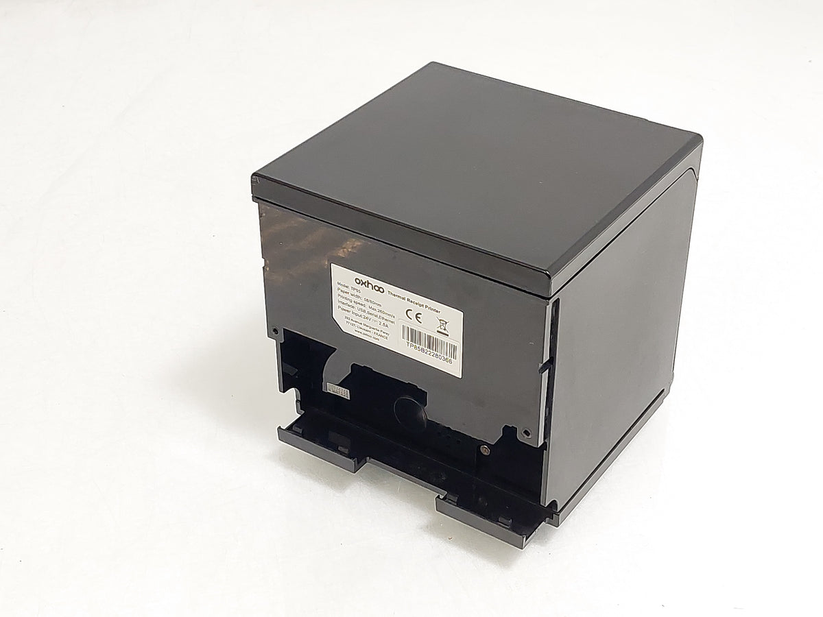 Oxhoo TP85 80mm Thermal POS Receipt Printer USB Serial Ethernet PSU Tested