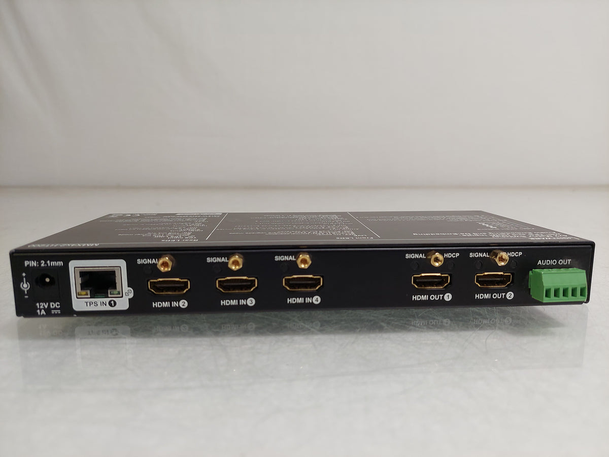 Lightware MMX4x2-HT200 4x2 4K HDMI HDBaseT Matrix Switcher PSU Power Tested