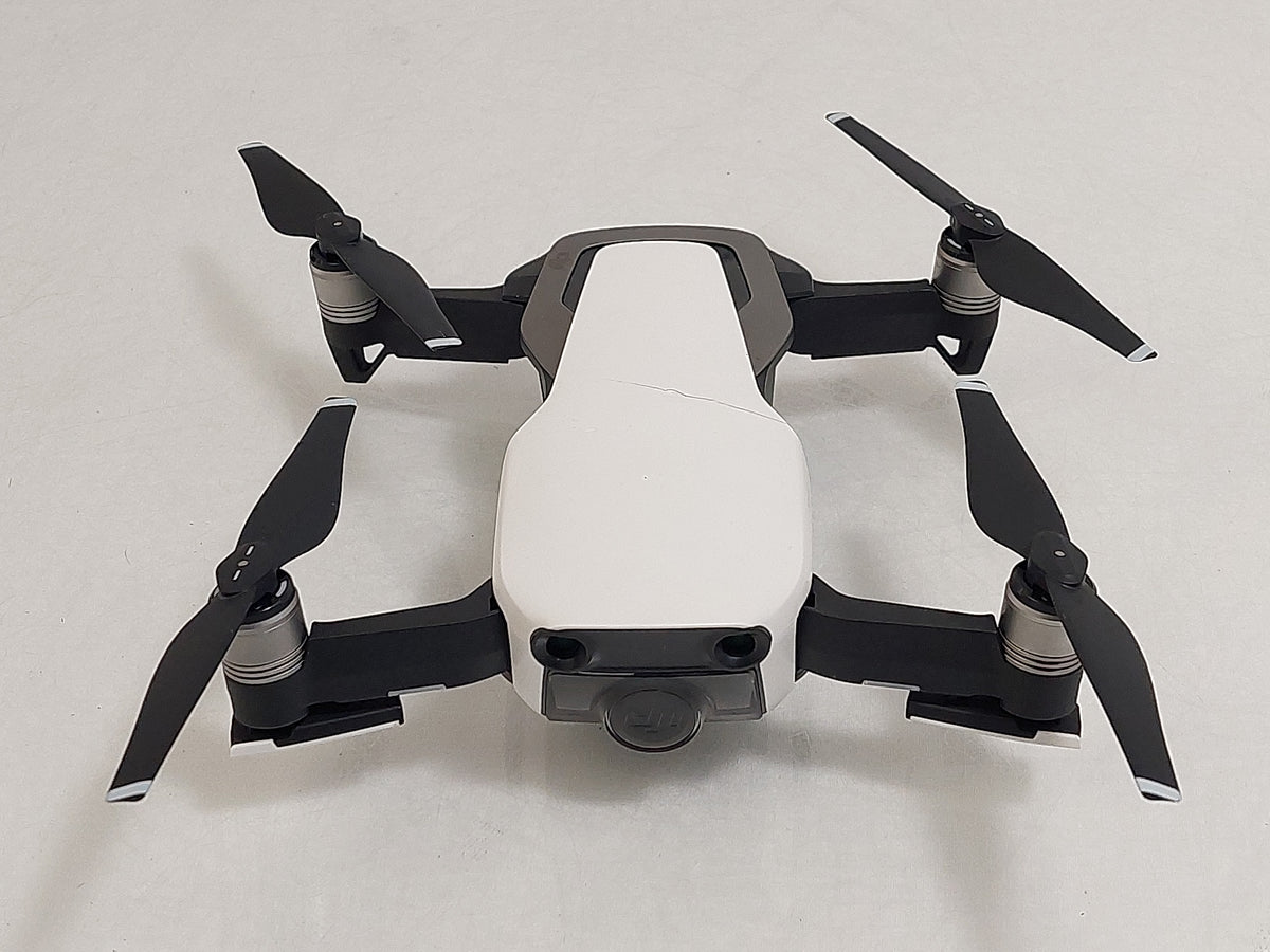 DJI Mavic Air 4K Drone Bundle Controller Charger Cracked Casing Sensor Fault