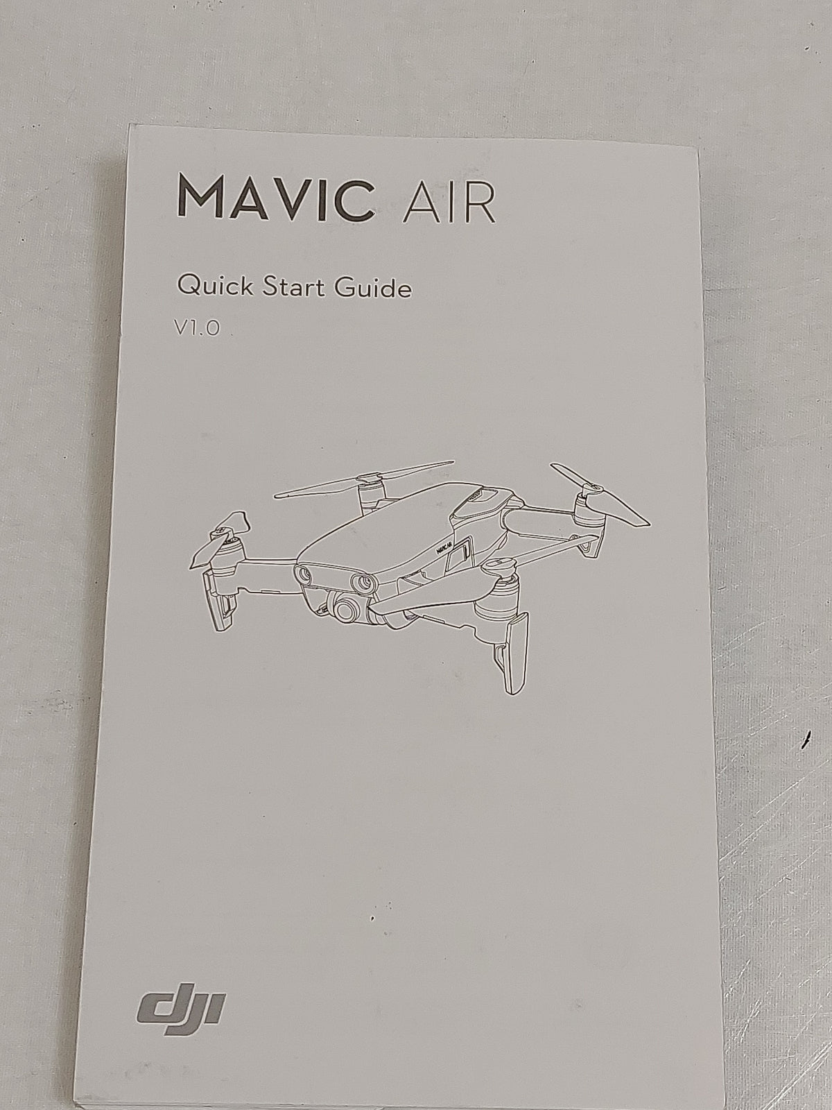 DJI Mavic Air 4K Drone Bundle Controller Charger Cracked Casing Sensor Fault