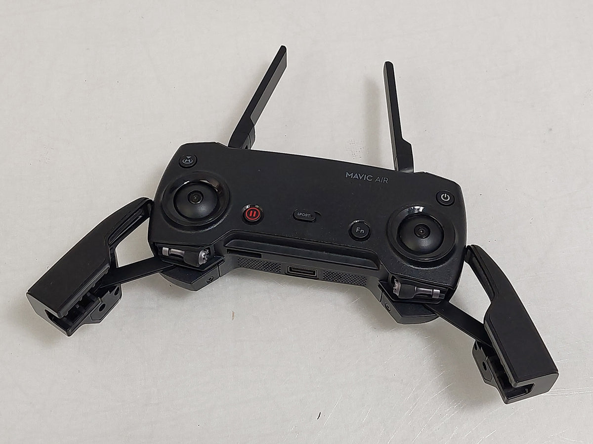 DJI Mavic Air 4K Drone Bundle Controller Charger Cracked Casing Sensor Fault