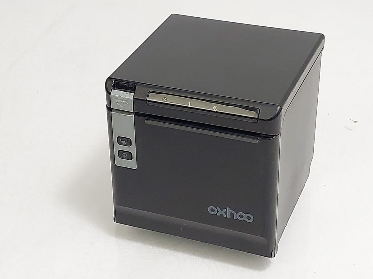 Oxhoo TP85 80mm Thermal POS Receipt Printer USB Serial Ethernet PSU Tested
