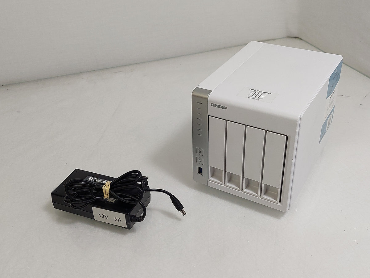 QNAP TS-431P2 4-Bay NAS Server 1.7GHz Quad-Core Dual GbE No HDDs Tested