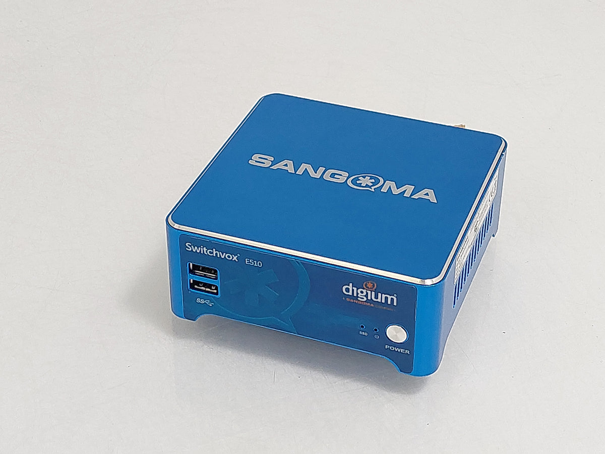 Sangoma Switchvox E510 IP PBX Appliance 150 Phones 50 Calls Quad-Core SSD No OS