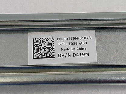 Dell A8 ReadyRails 1U Static Rail Kit D419M Y819K R320 R420 R620 R630 R640