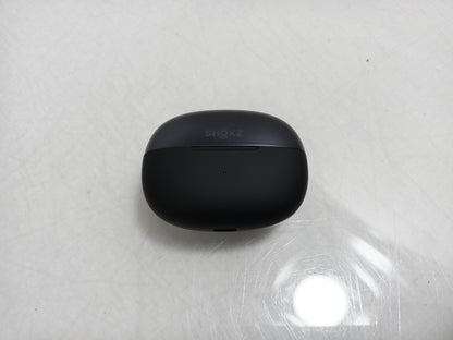 Shokz OpenDots ONE E310 Open-Ear Bluetooth Earbuds Black Charging Case Box