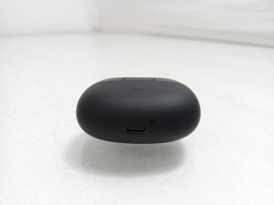 Shokz OpenDots ONE E310 Open-Ear Bluetooth Earbuds Black Charging Case Box