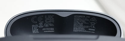 Shokz OpenDots ONE E310 Open-Ear Bluetooth Earbuds Black Charging Case Box
