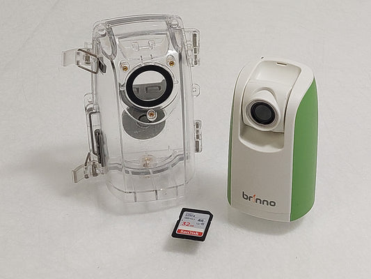 Brinno TLC200 720p Time Lapse Camera 32GB SD Card Protective Housing Tested