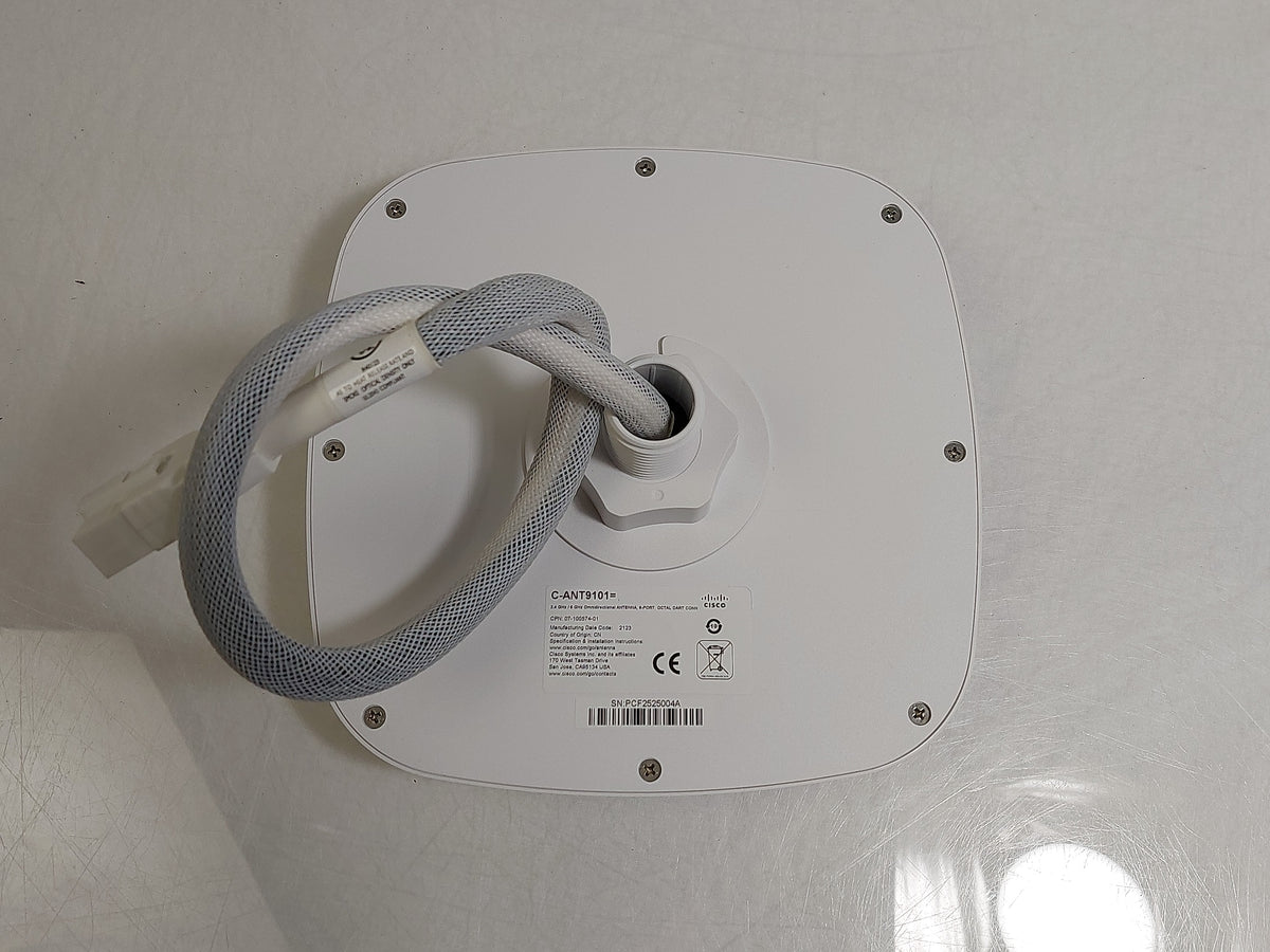 Cisco C-ANT9101 2.4/5/6GHz 8-Port DART Ceiling Omni Antenna New