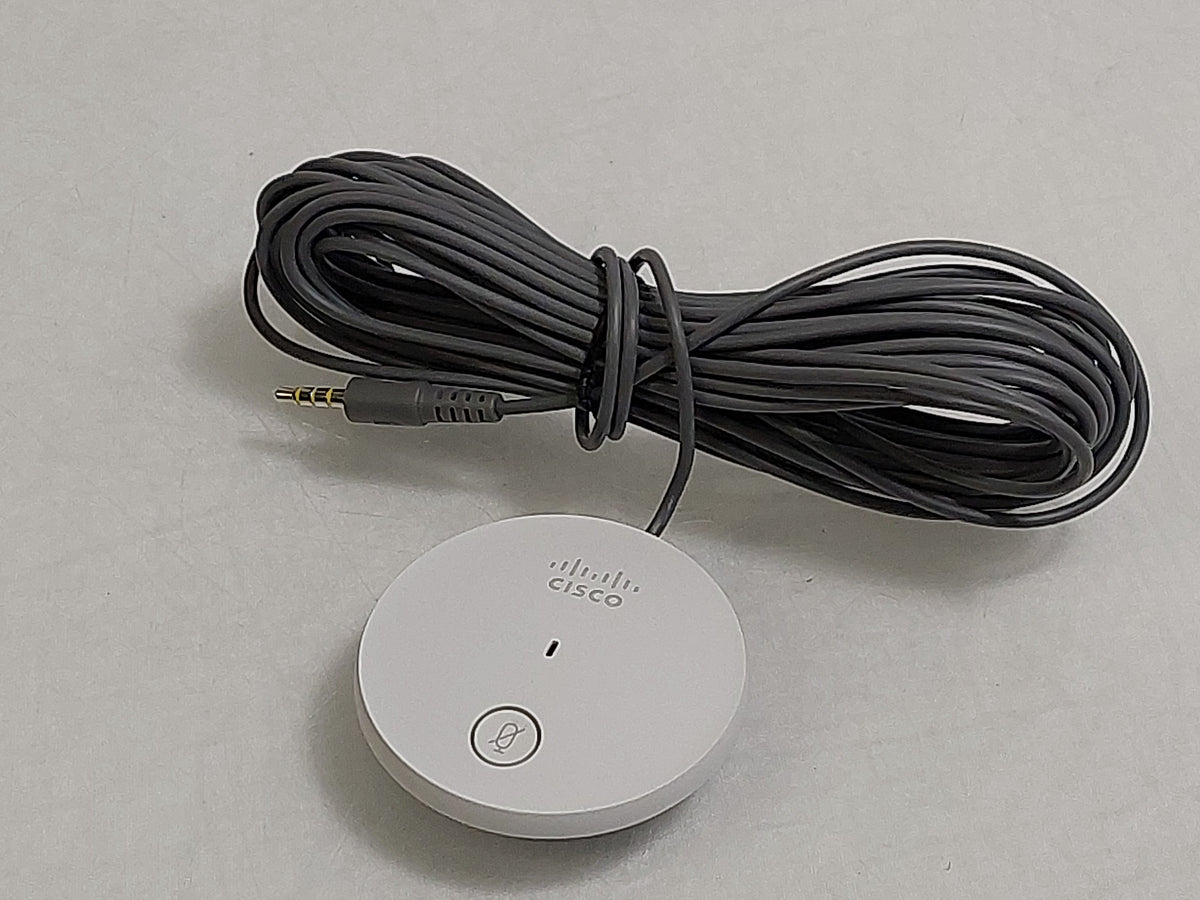 Cisco CS-MIC-TABLE-J TTC5-14 Table Microphone 3.5mm Jack 7.5m New