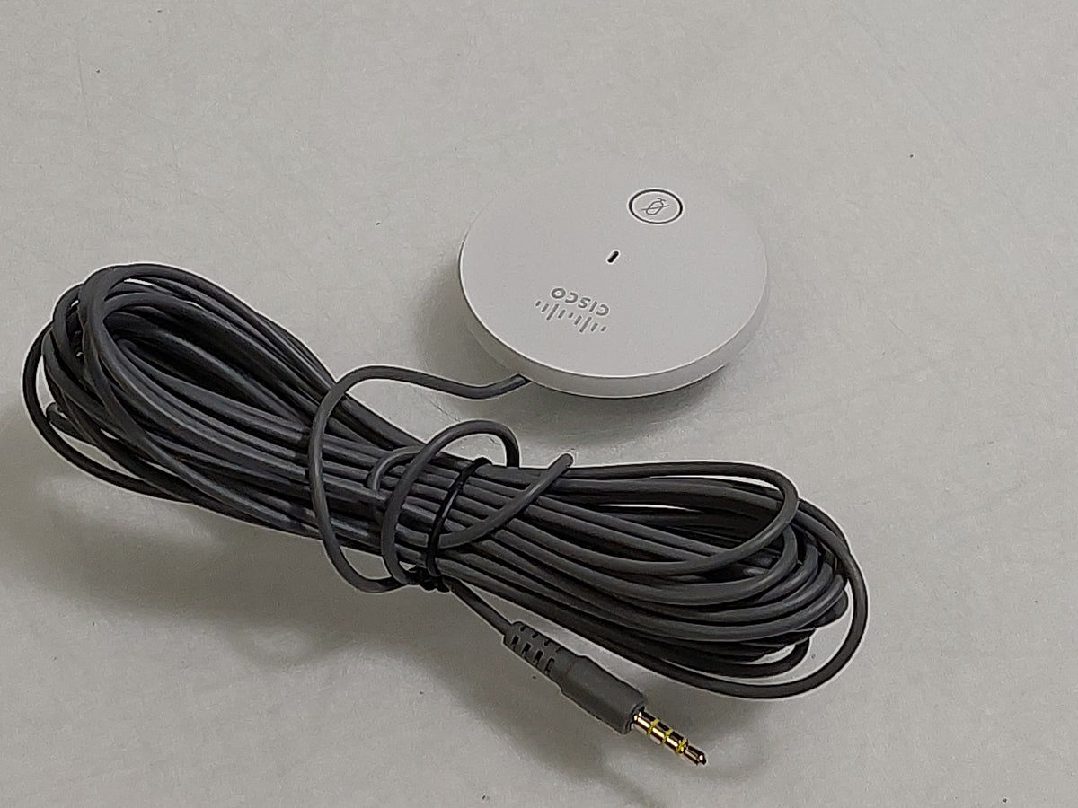 Cisco CS-MIC-TABLE-J TTC5-14 Table Microphone 3.5mm Jack 7.5m New