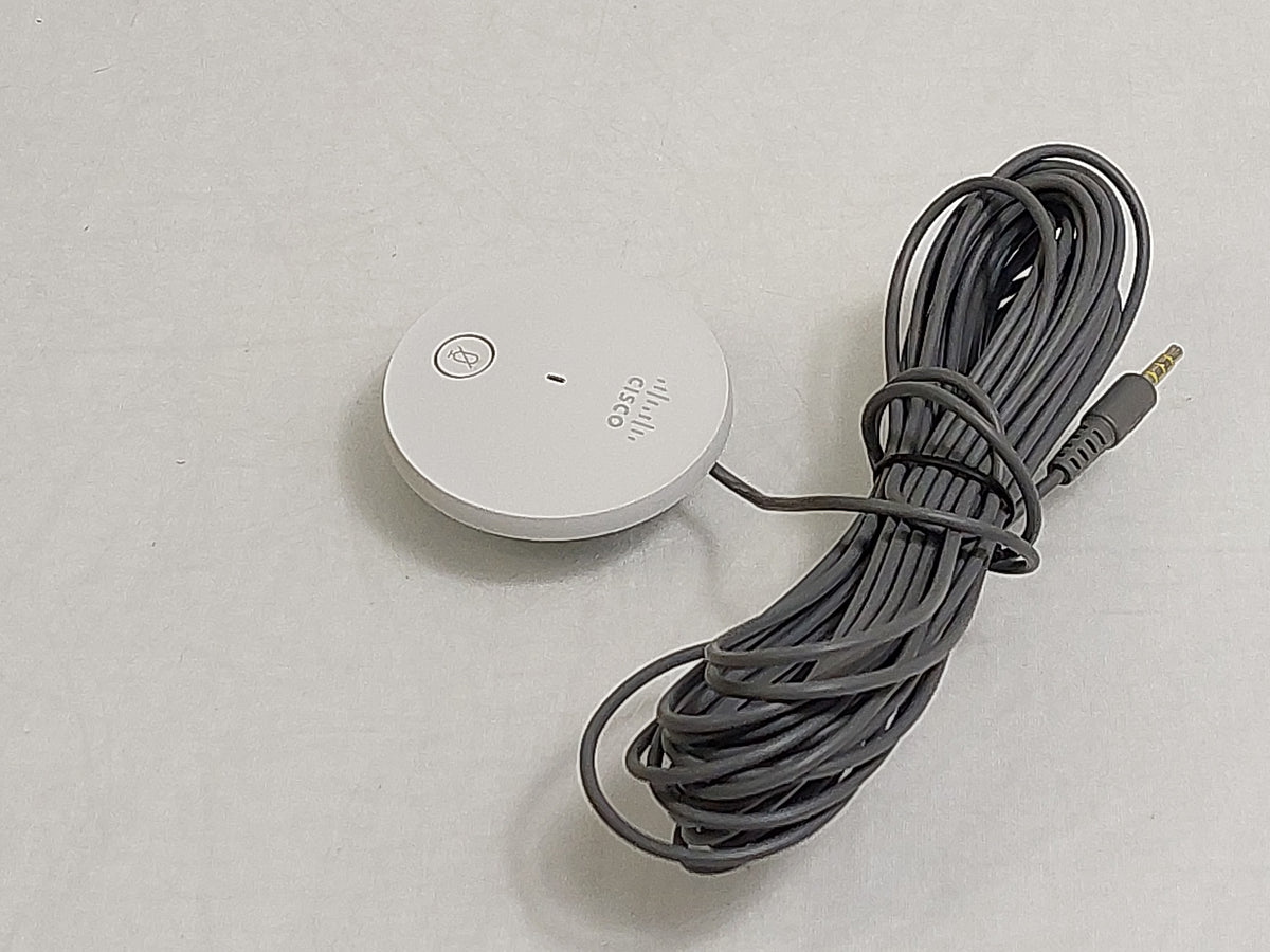 Cisco CS-MIC-TABLE-J TTC5-14 Table Microphone 3.5mm Jack 7.5m New