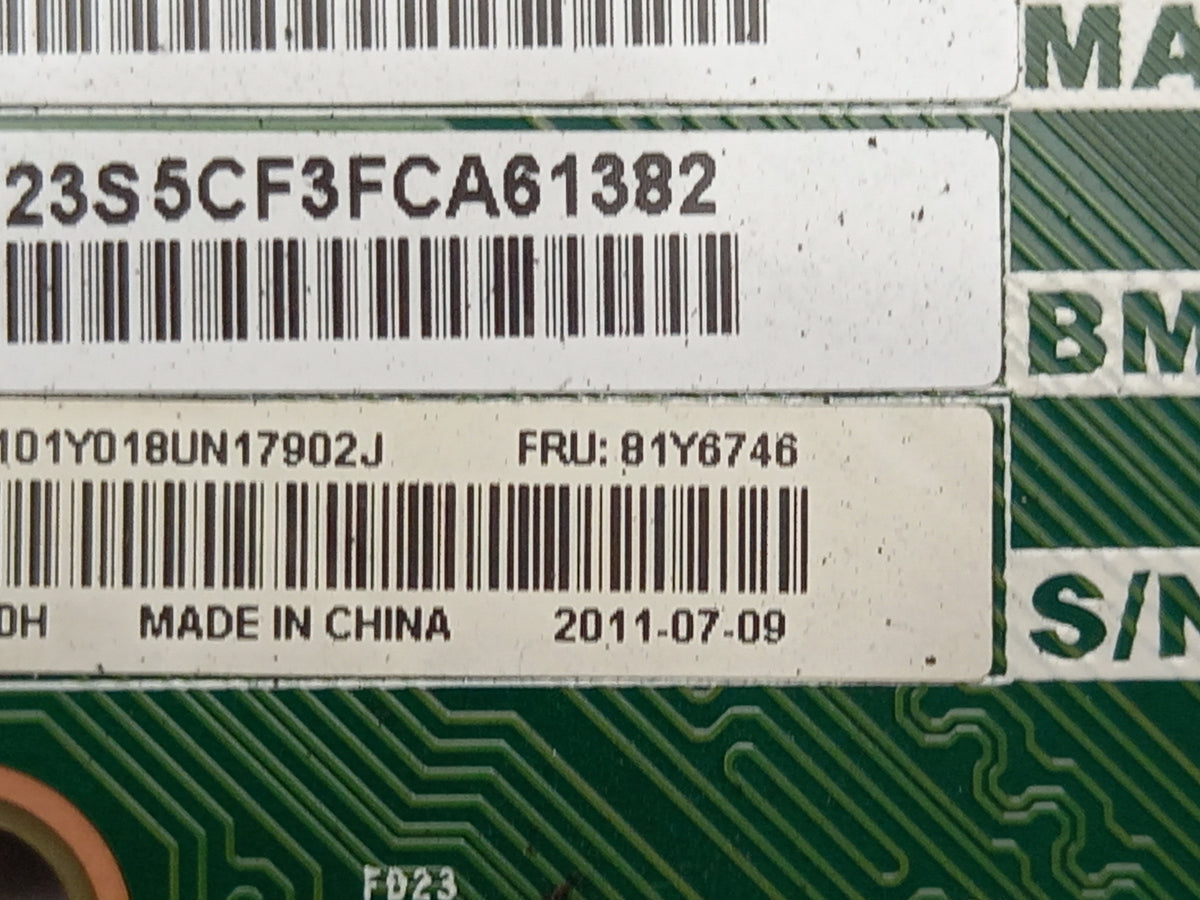 IBM X3620 M3 X3630 M3 Socket LGA1366 DDR3 PCI-E Server Motherboard 81Y6746