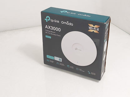 TP-Link Omada EAP653 AX3000 WiFi 6 PoE+ Ceiling Mount Wireless Access Point