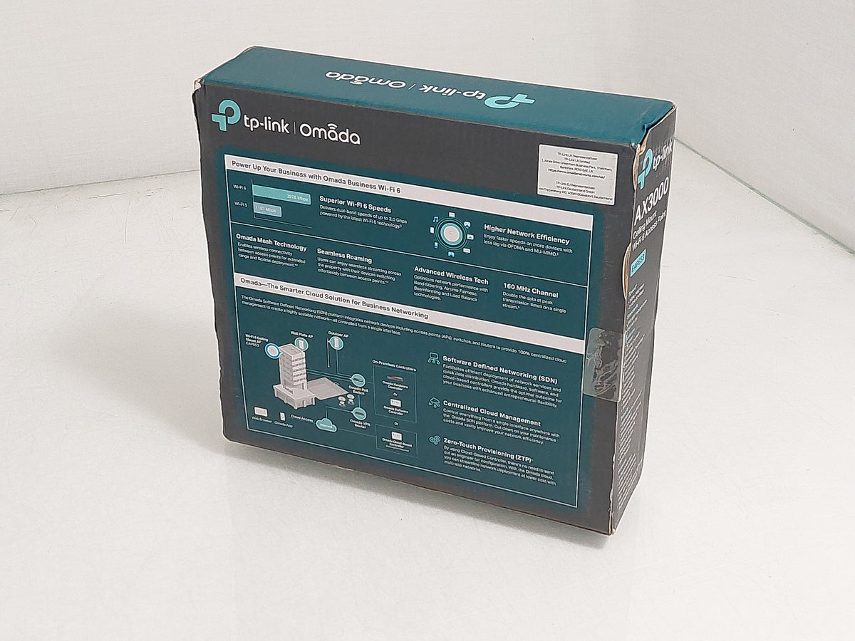 TP-Link Omada EAP653 AX3000 WiFi 6 PoE+ Ceiling Mount Wireless Access Point