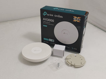 TP-Link Omada EAP653 AX3000 WiFi 6 PoE+ Ceiling Mount Wireless Access Point