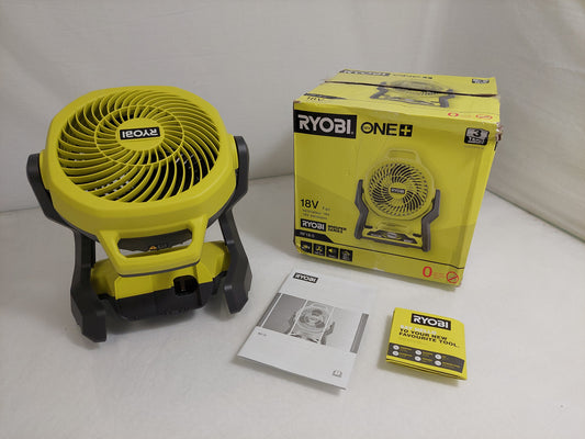 Ryobi RF18-0 ONE+ 18V Cordless Whisper Fan 3-Speed Bare Tool Tested