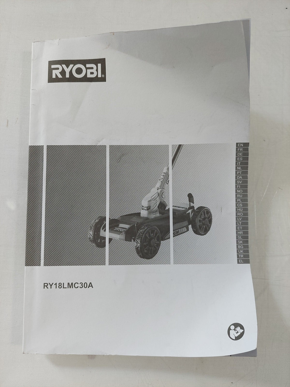 Ryobi ONE+ RY18LMC30A-0 18V 30cm 3-in-1 Mower Trimmer Edger No Battery