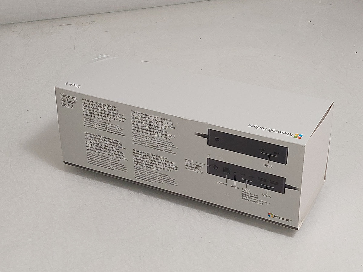 Microsoft Surface Dock 2 1917 199W USB-C Dual 4K Gigabit Docking Station