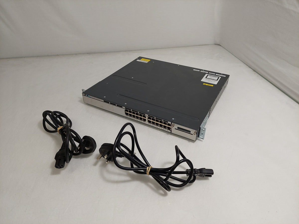 Cisco Catalyst WS-C3750X-24P-S Network Switch