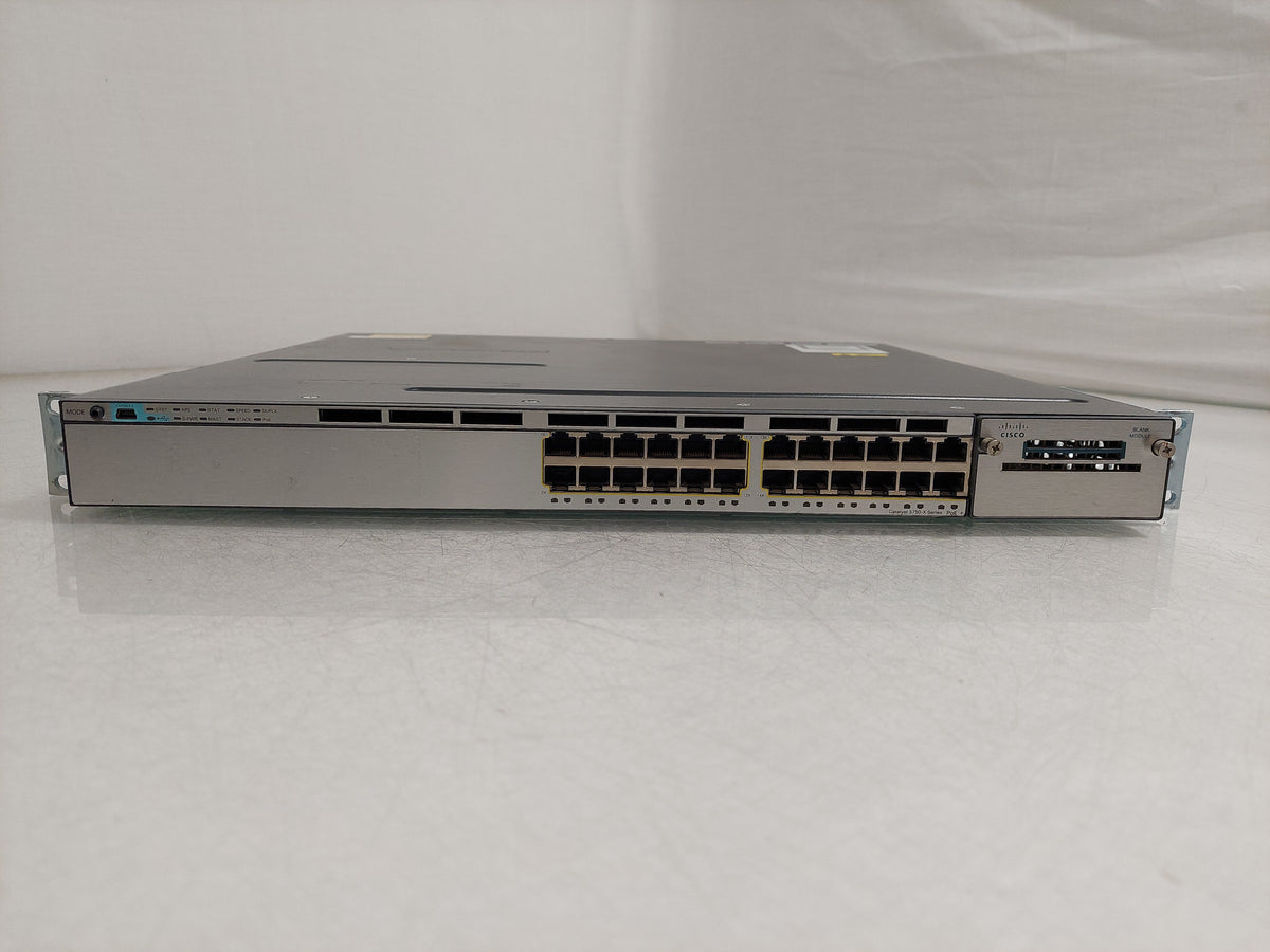 Cisco Catalyst WS-C3750X-24P-S Network Switch