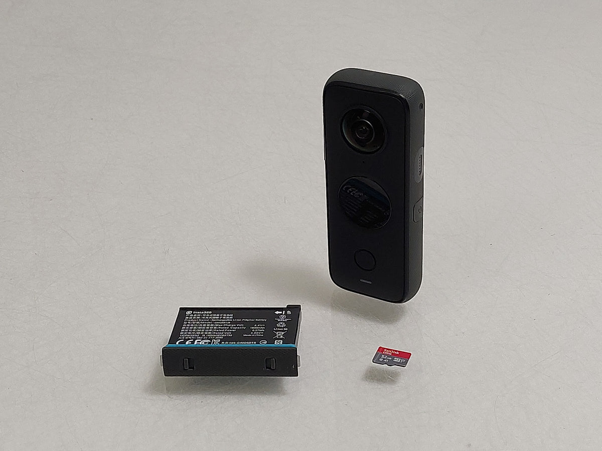 Insta360 ONE X2 360 Waterproof Action Camera 32GB Battery Tested