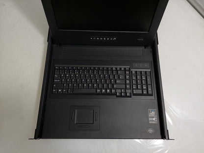 Austin Hughes RKP117e_EU 17in 1U LCD KVM Console Drawer Touchpad Tested
