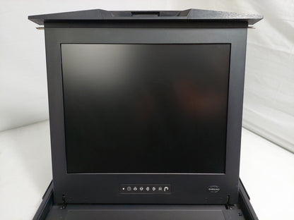 Austin Hughes RKP117e_EU 17in 1U LCD KVM Console Drawer Touchpad Tested