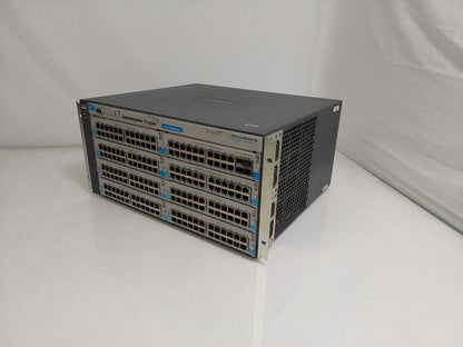 HP ProCurve Switch 4208vl J8773A with 7x 24-Port 10/100/1000Base-T & 1x 20-Port 10/100/1000Base-T + 4-Port SFP Module
