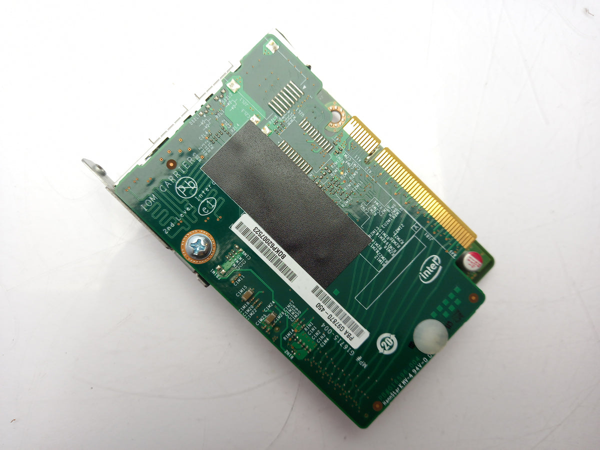 Intel Dual Port 10GB IO Module & IOM Carrier Card G23589-251 G97870-450