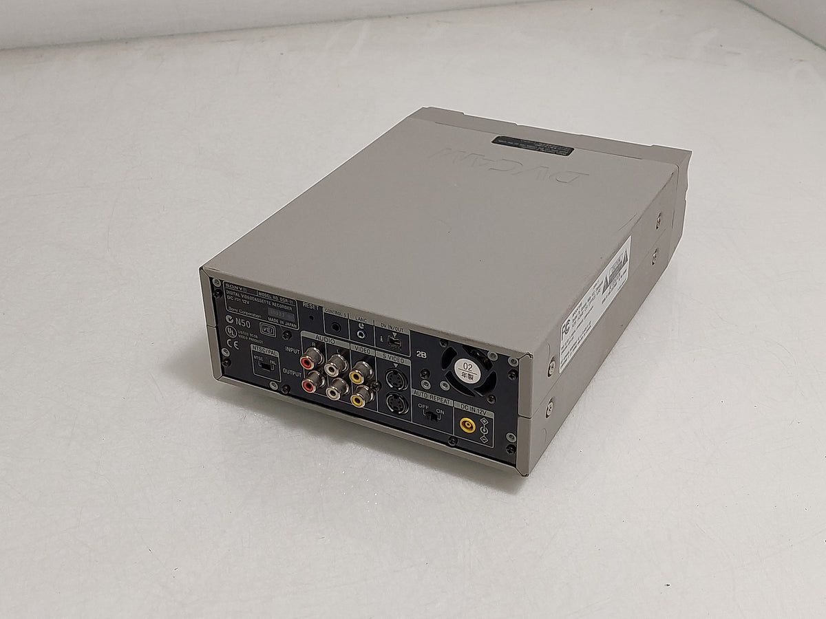 Sony DSR-11 DVCAM MiniDV DV Recorder Player PAL NTSC Power Tested No Slot Cover