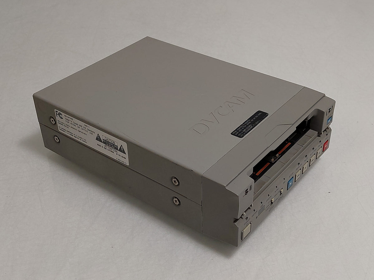 Sony DSR-11 DVCAM MiniDV DV Recorder Player PAL NTSC Power Tested No Slot Cover