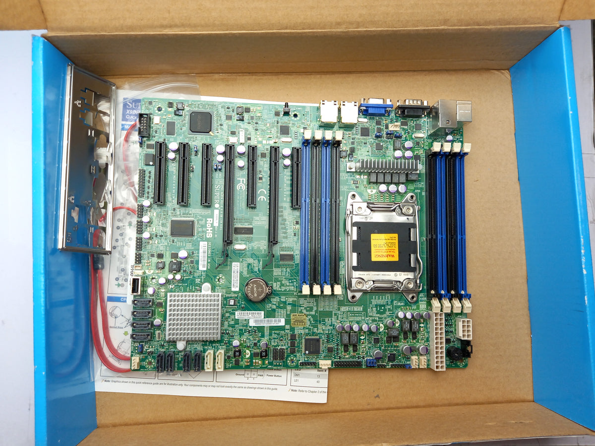 Supermicro X9SRL-F Socket LGA2011 DDR3 Server Motherboard With I/O Shield