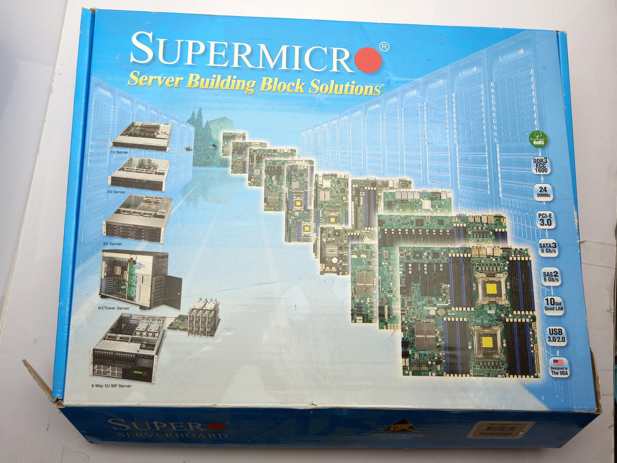 Supermicro X9SRL-F Socket LGA2011 DDR3 Server Motherboard With I/O Shield