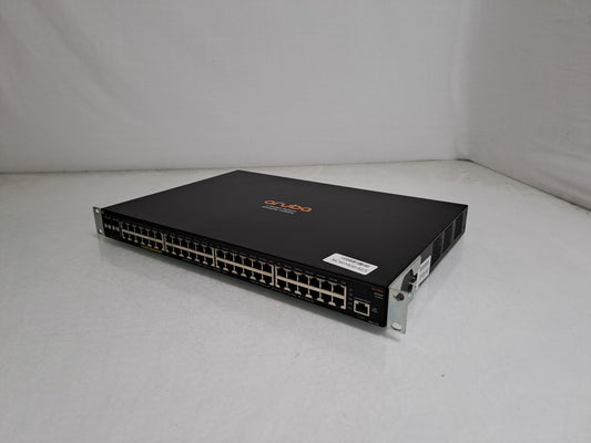 HPE Aruba 2930F JL256A 48-Port PoE+ 4x10G SFP+ Layer 3 Managed Switch