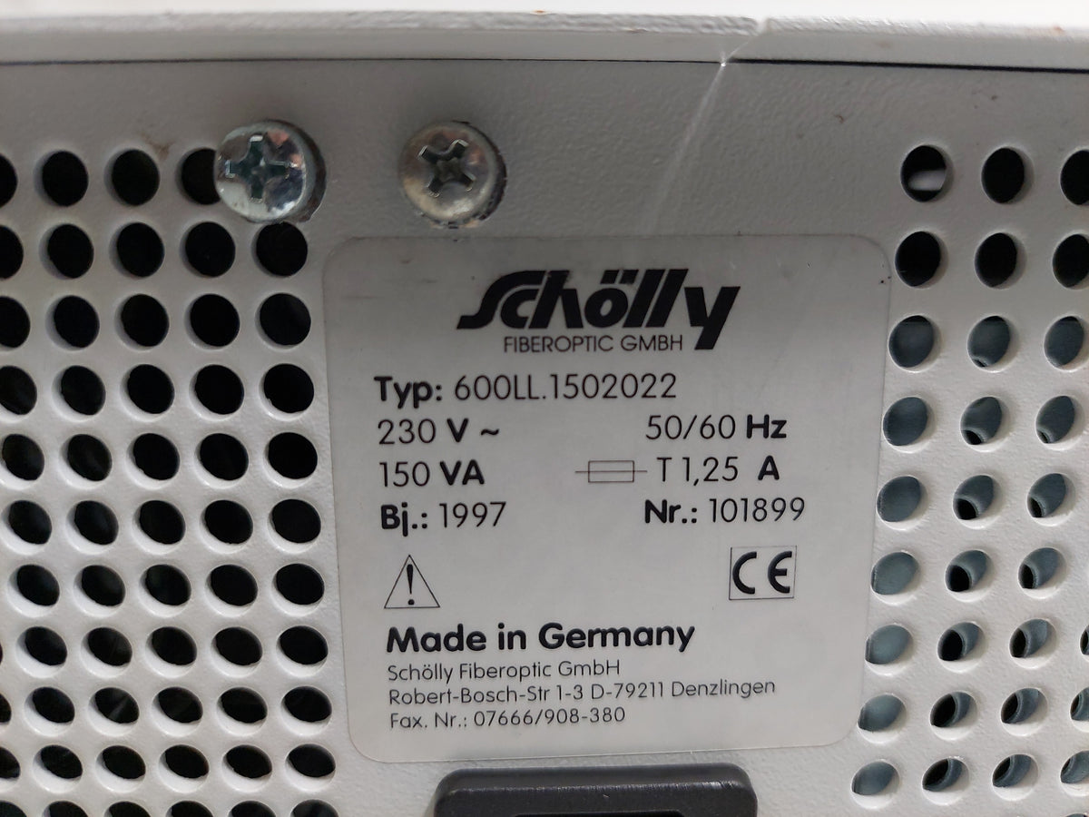 Schölly Flexilux 600 Longlife 150W Halogen Fibre Optic Cold Light Source