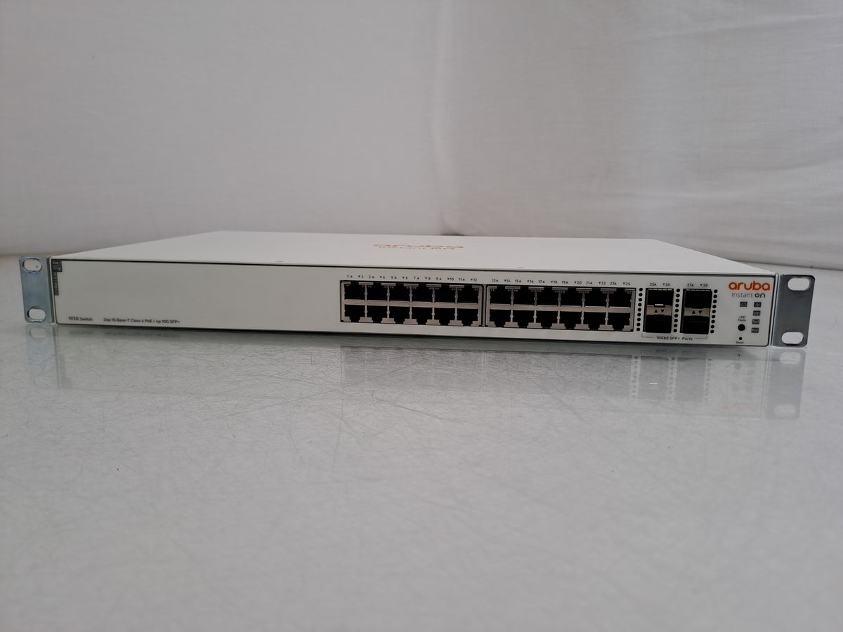 HPE Aruba Instant On 1930 JL684A 24-Port PoE+ 370W 4x10G SFP+ Managed Switch
