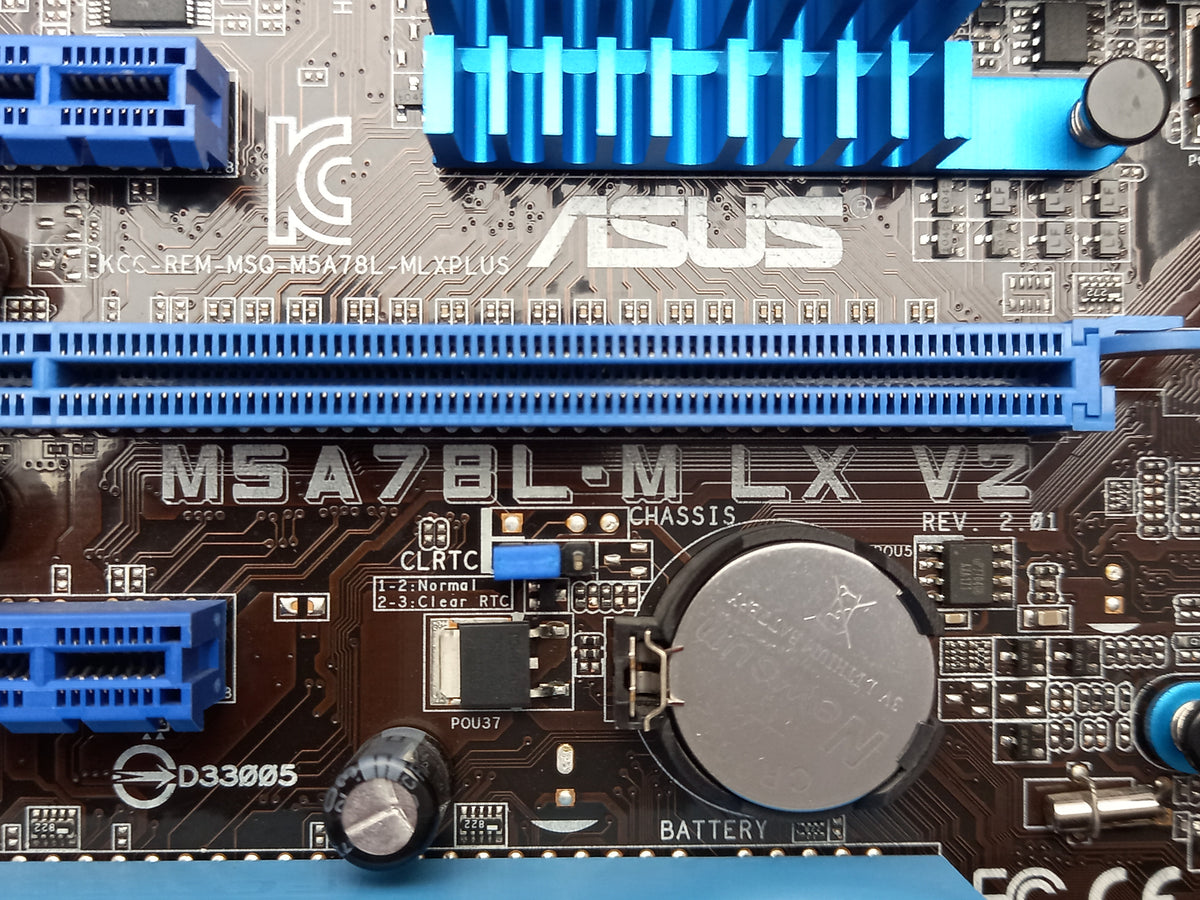 ASUS M5A78L-M LX V2 AM3+ DDR3 AMD 760G mATX Motherboard With I/O Shield