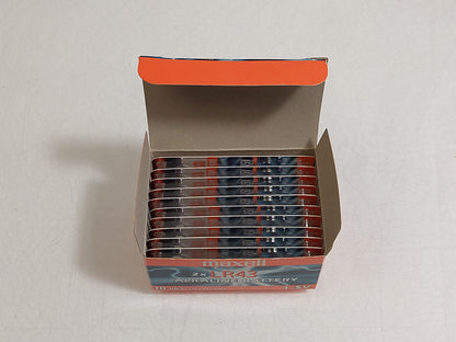 Maxell LR43 AG12 1.5V Alkaline Button Cell Batteries 100 Pack New