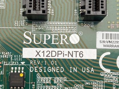 Supermicro X12DPi-NT6 Socket LGA 4189 DDR4 Server Motherboard With I/O Shield 