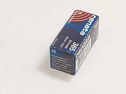 Renata 365 SR1116W 1.55V Silver Oxide Watch Batteries 10 Pack New