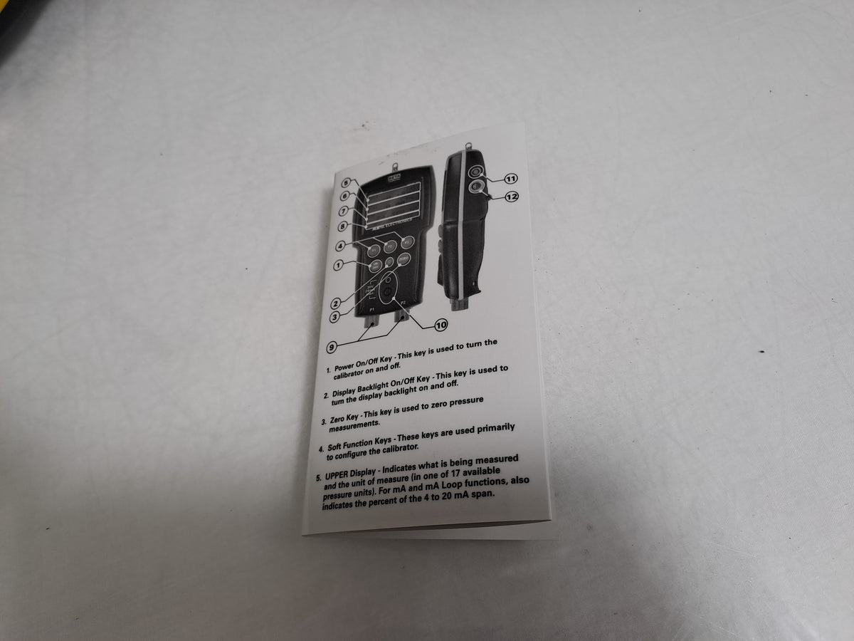 Martel BetaGauge 321 Dual Sensor Pressure Calibrator RTD 4-20mA Tested Kit