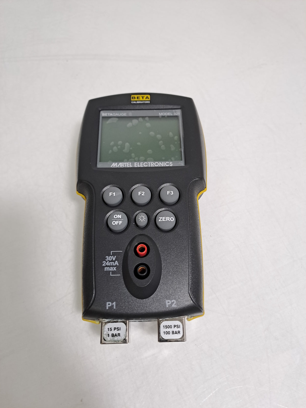Martel BetaGauge 321 Dual Sensor Pressure Calibrator RTD 4-20mA Tested Kit