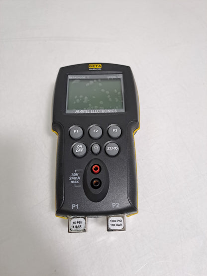 Martel BetaGauge 321 Dual Sensor Pressure Calibrator RTD 4-20mA Tested Kit