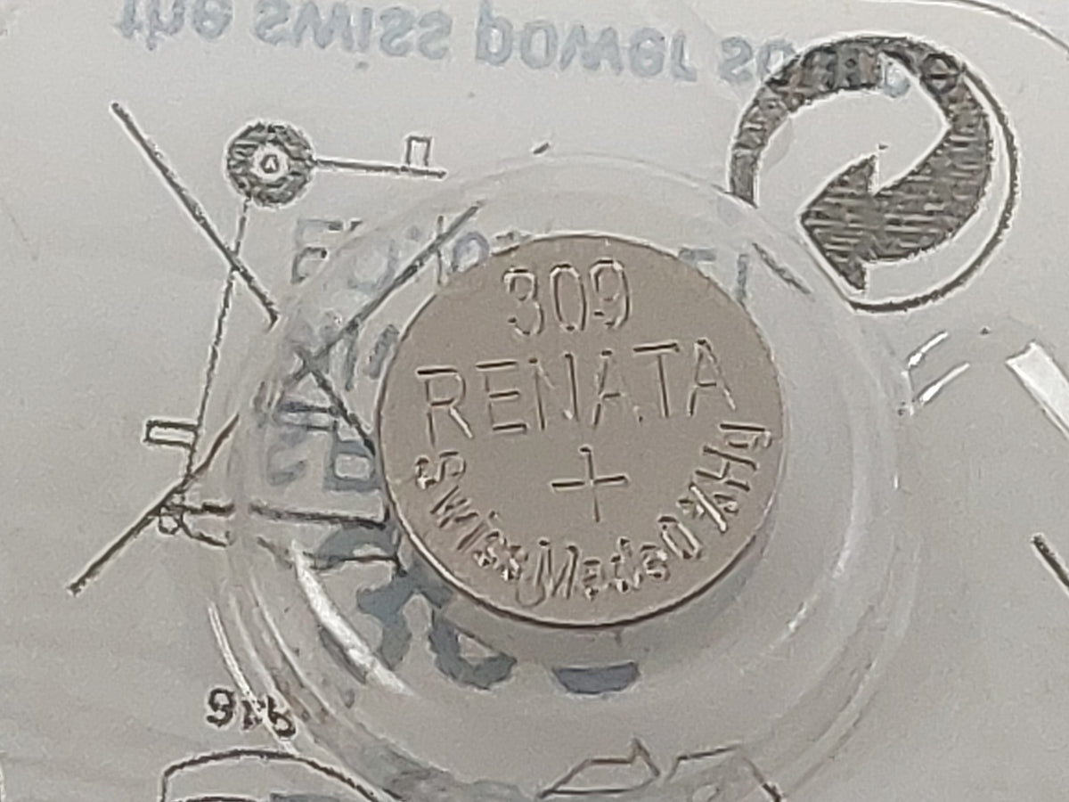 Renata 309 SR754SW 1.55V Silver Oxide Watch Batteries 10 Pack New