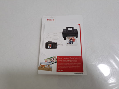 Canon PowerShot G12 10MP CCD 5x Optical Zoom Vari-Angle Digital Camera UNTESTED